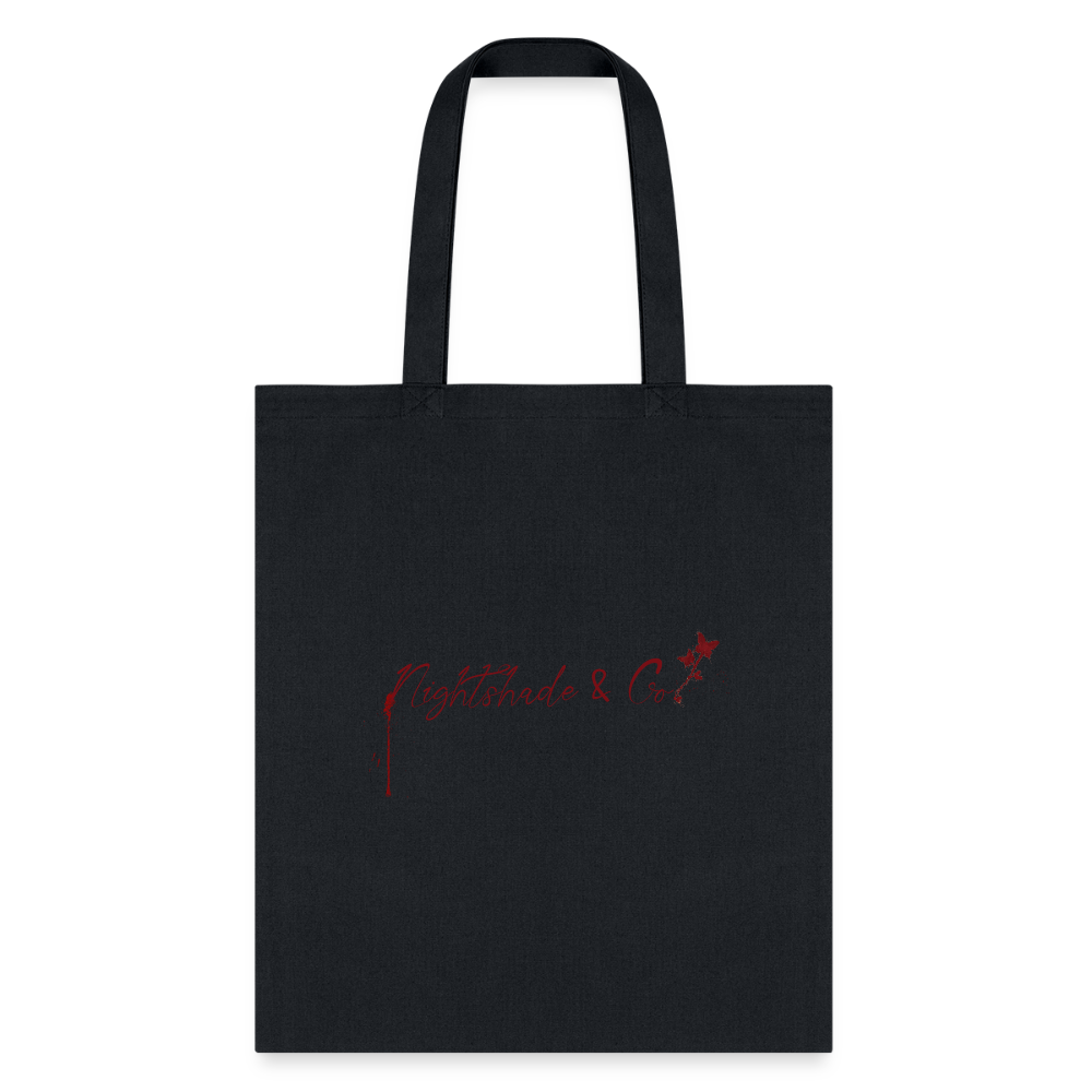 Lady Scarlett Top Hat Book Bag - black