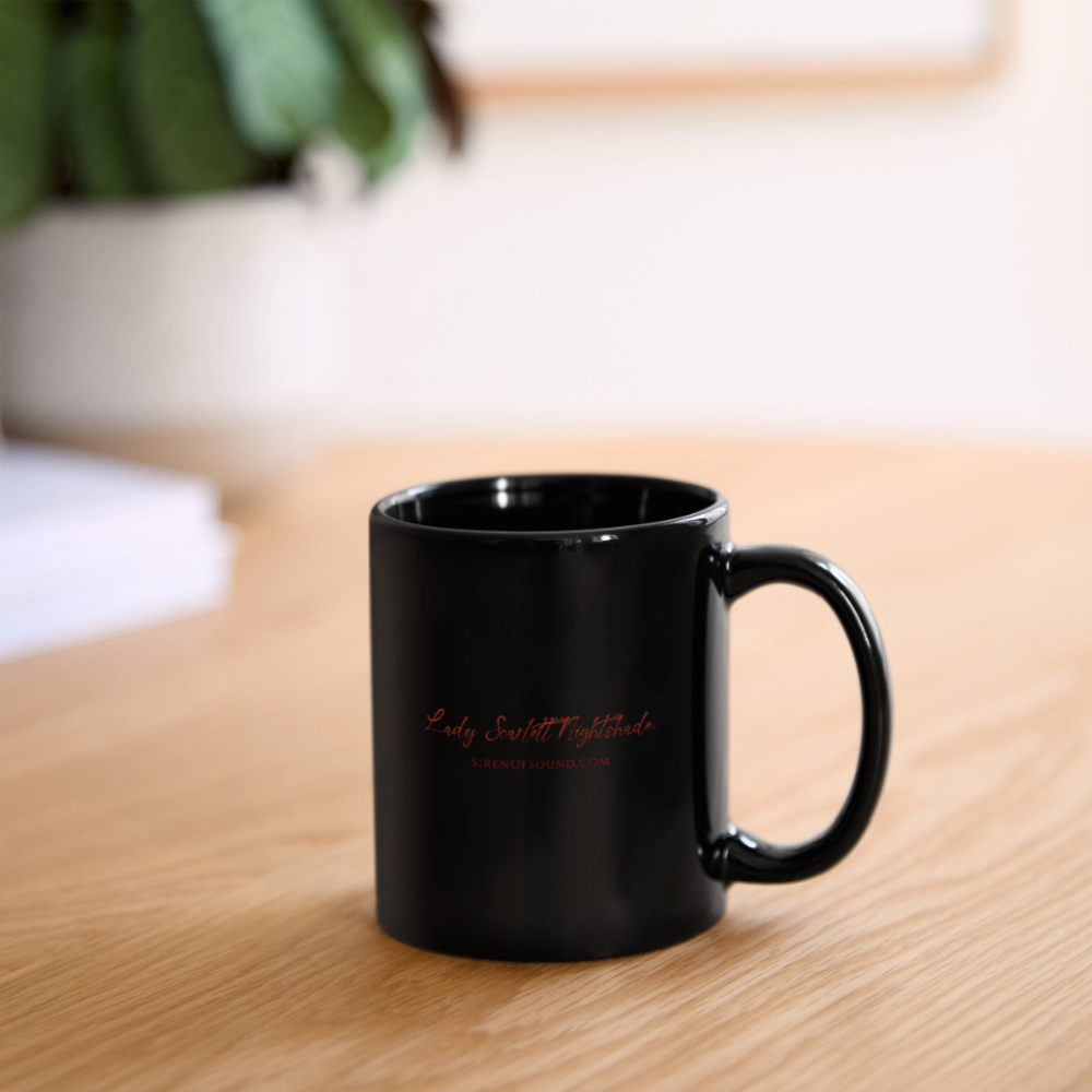 Coffinated Steampunk Mug - black