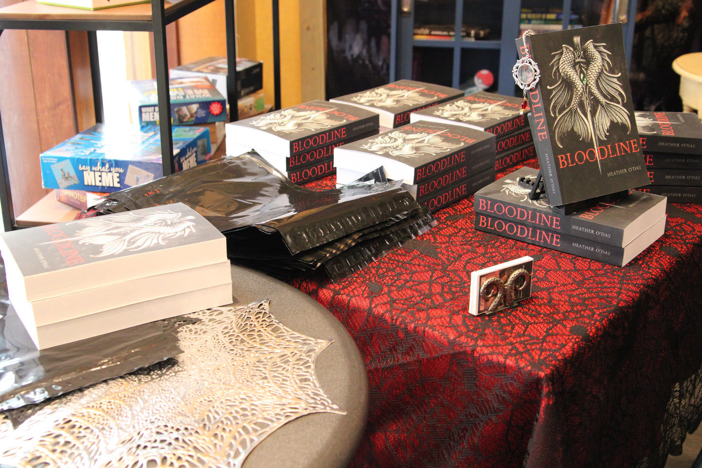 BLOODLINE Signed Author Copy