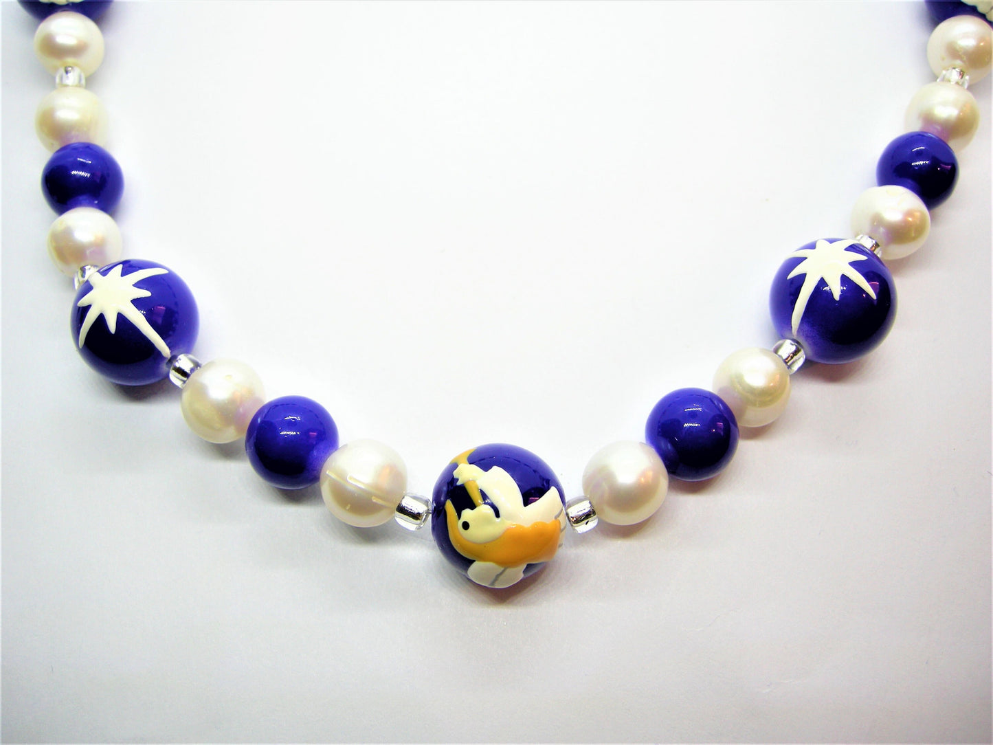 Hope – Blue Angel Pearl Necklace & Earrings