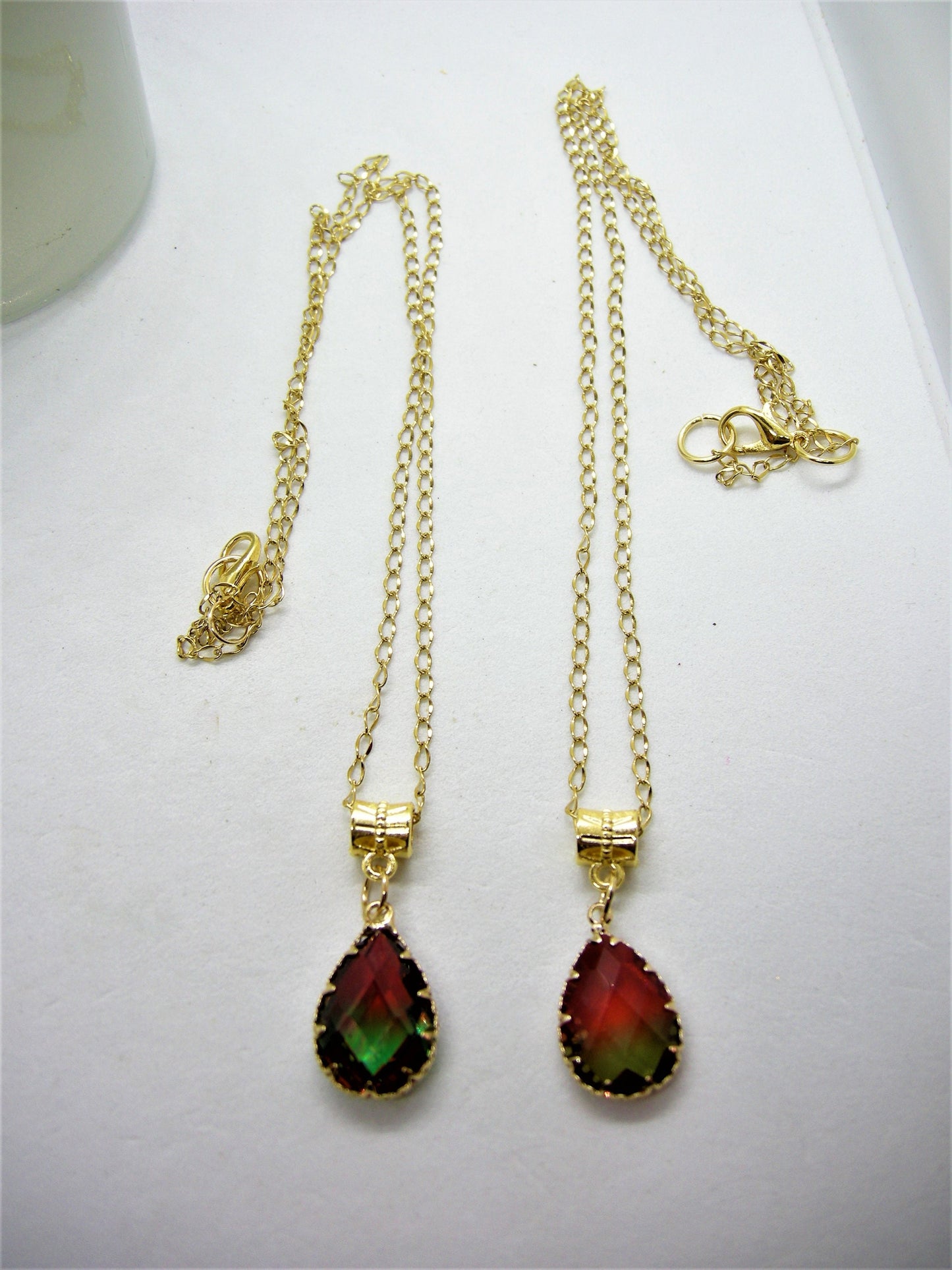 Vivienne – Austrian Crystal Gradient Teardrop Necklace