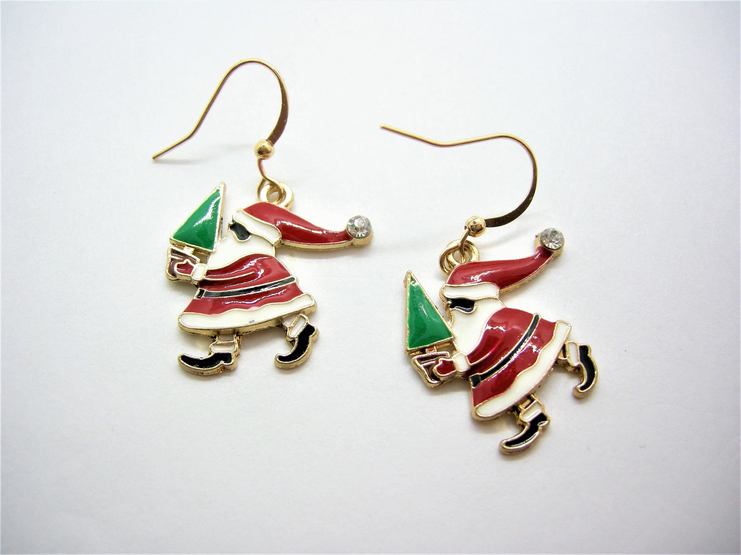 Holly – Christmas Charm Necklace & Festive Earrings