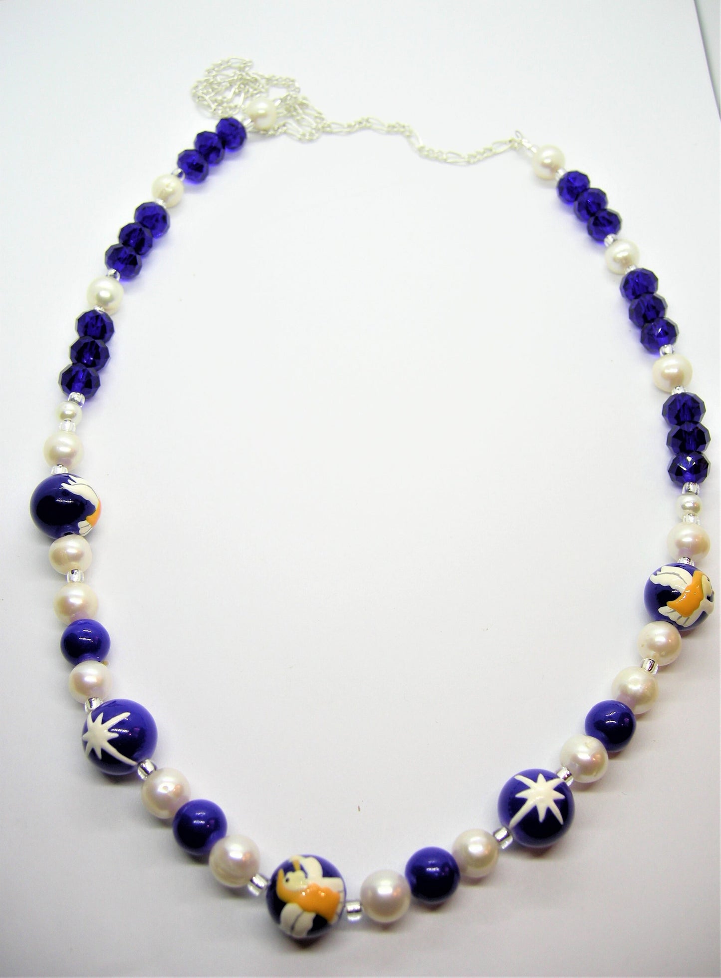 Hope – Blue Angel Pearl Necklace & Earrings