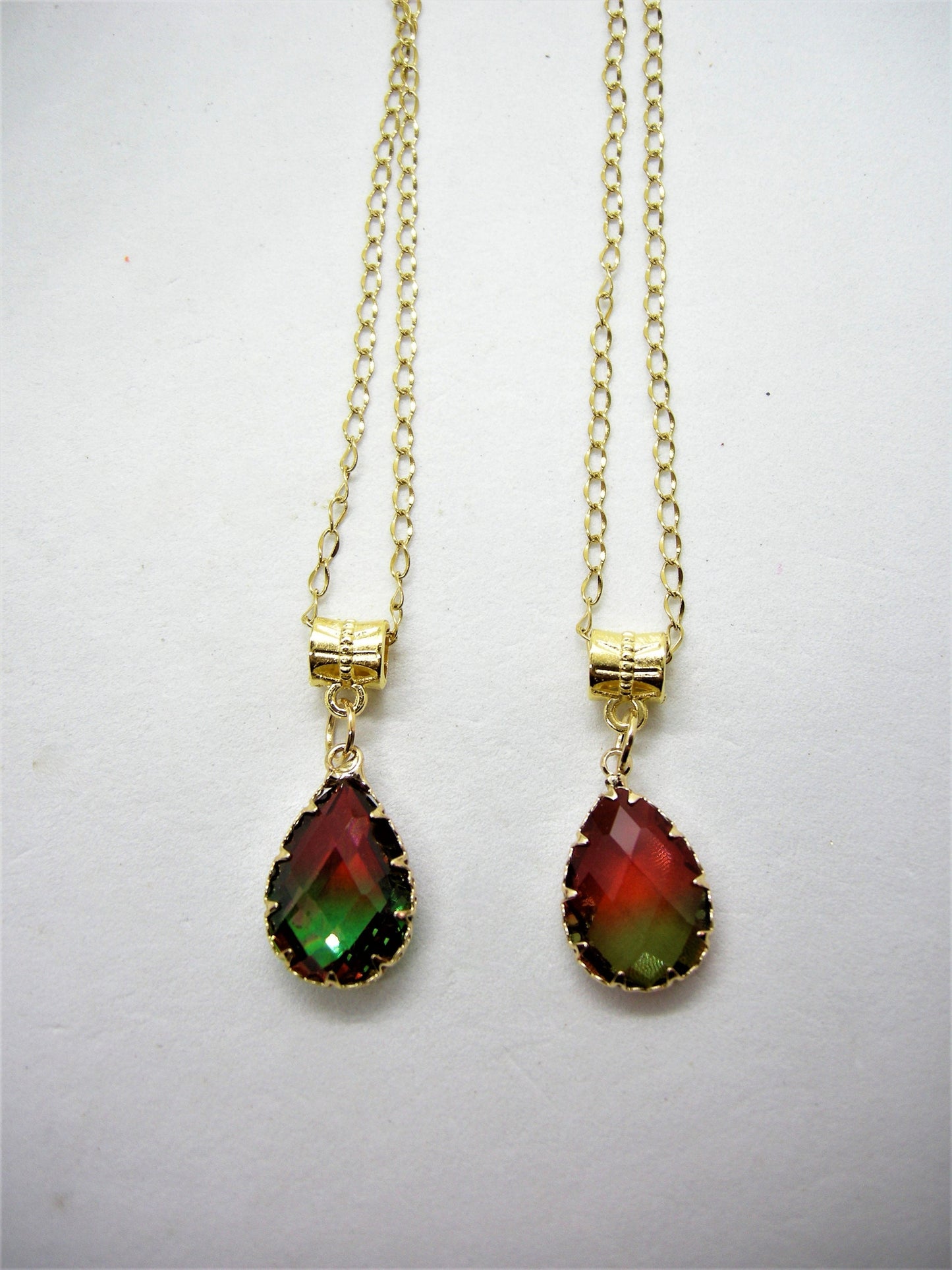 Vivienne – Austrian Crystal Gradient Teardrop Necklace