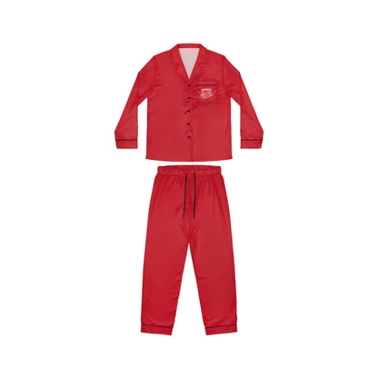 Women's Satin Pajamas (AOP)