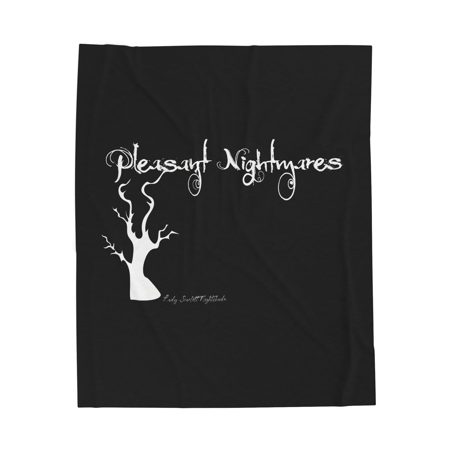 Pleasant Nightmares Plush Blankie