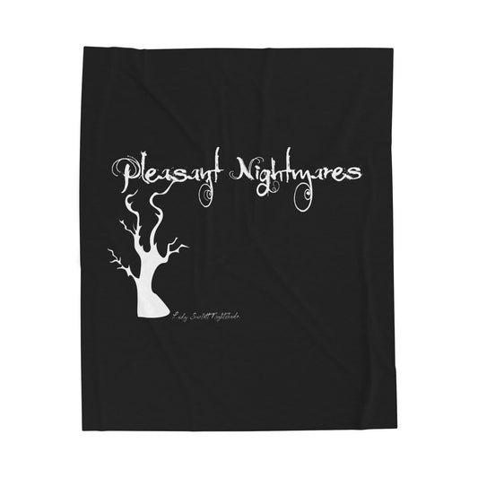 Pleasant Nightmares Plush Blankie