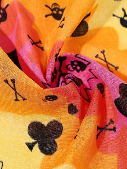 Rainbow tie dye bandana