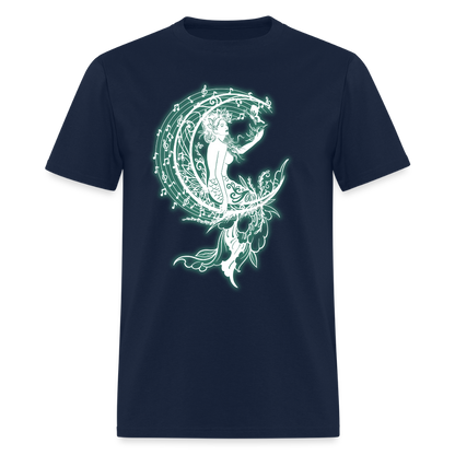 Bride of The Moon Unisex Classic T-Shirt - navy
