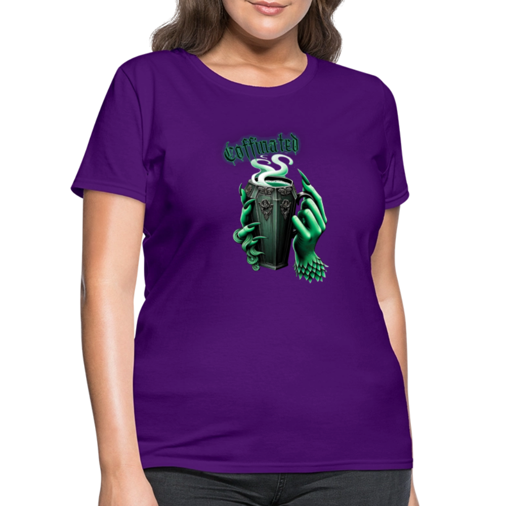 Coffinated Women's T-Shirt - purple