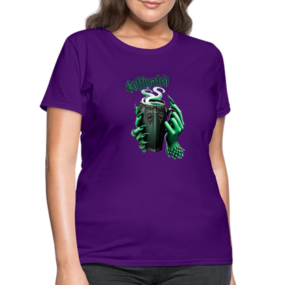 Coffinated Women's T-Shirt - purple