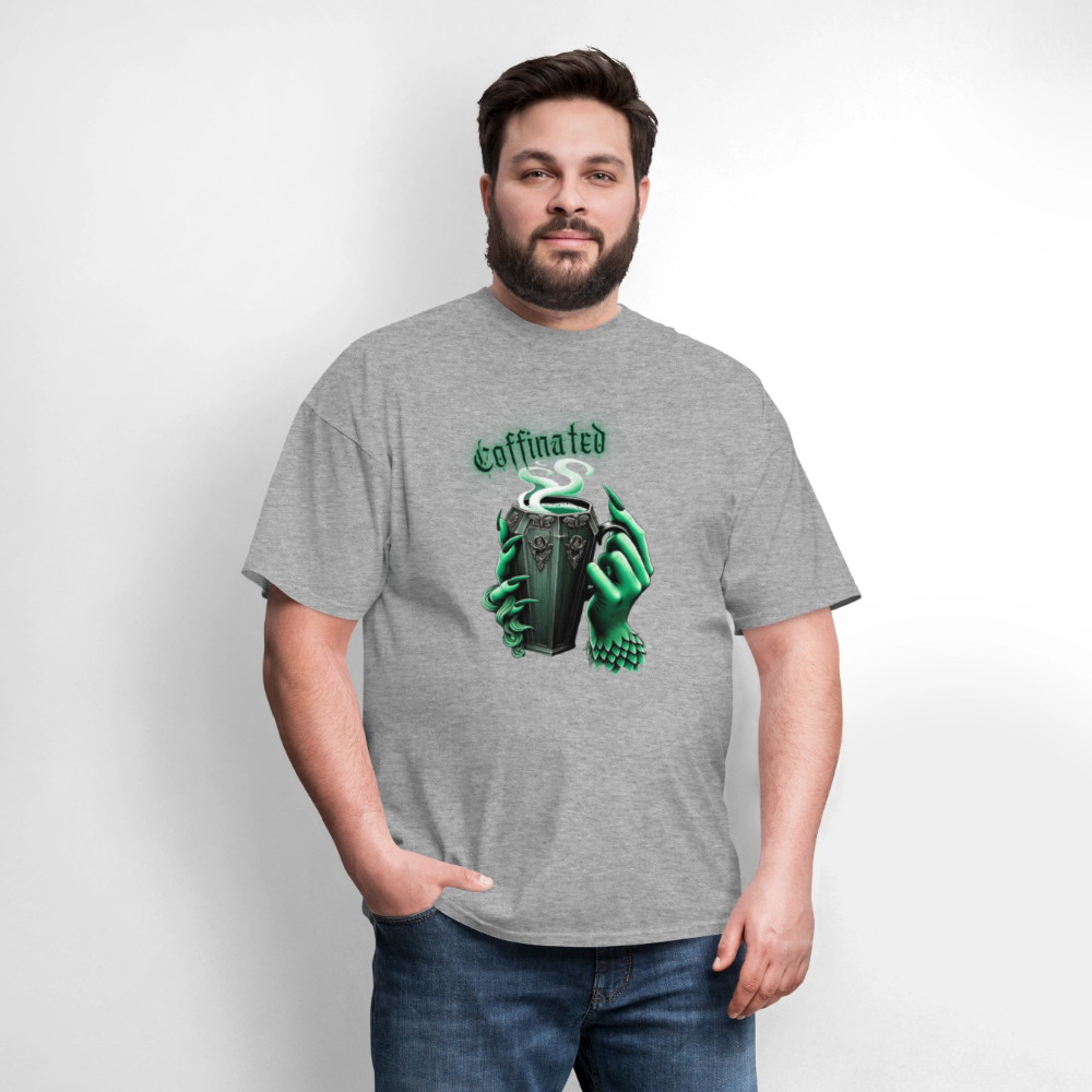 Coffinated Unisex Classic T-Shirt - heather gray