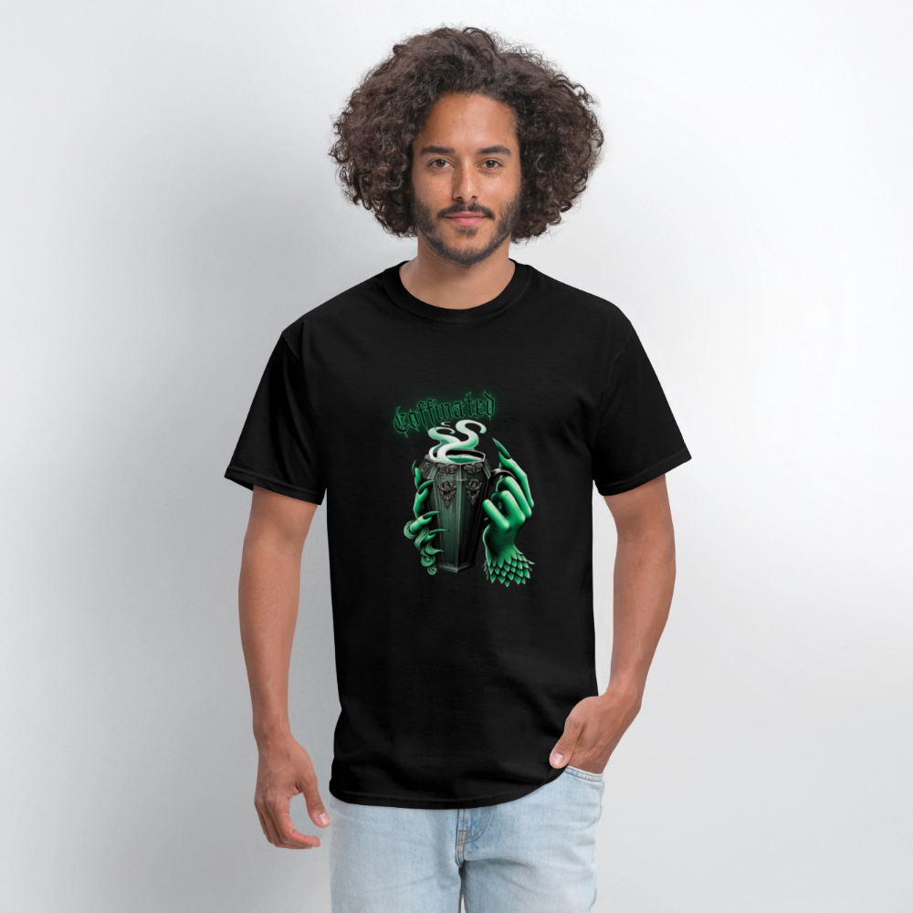 Coffinated Unisex Classic T-Shirt - black