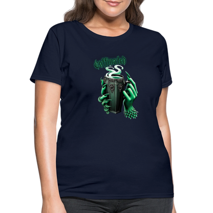 Coffinated Women's T-Shirt - navy