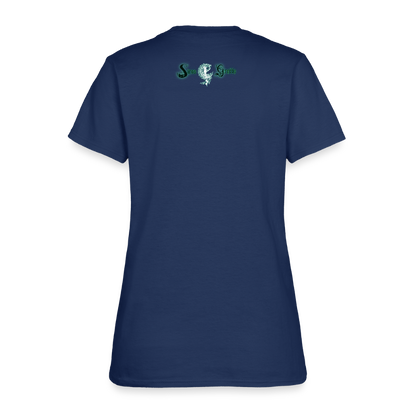 Coffinated Women's T-Shirt -  blue dusk