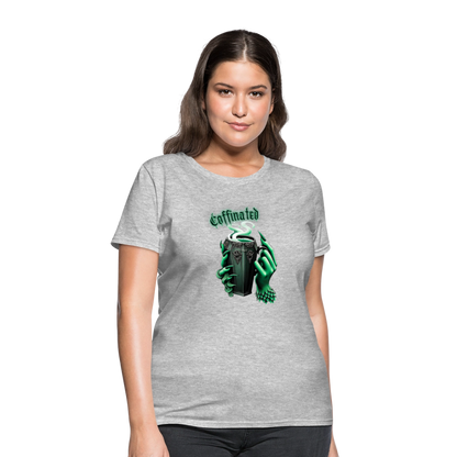 Coffinated Women's T-Shirt - heather gray