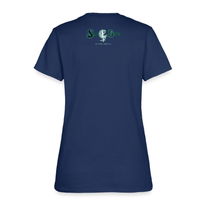 Bride of The Moon Women's T-Shirt -  blue dusk