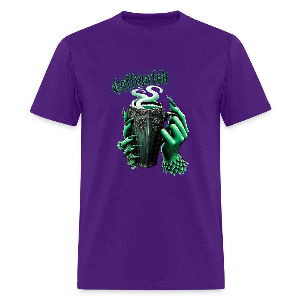 Coffinated Unisex Classic T-Shirt - purple