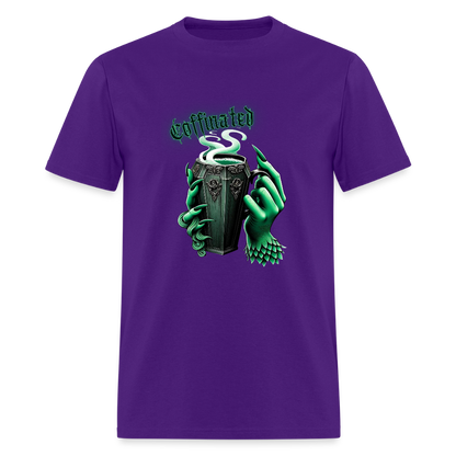 Coffinated Unisex Classic T-Shirt - purple