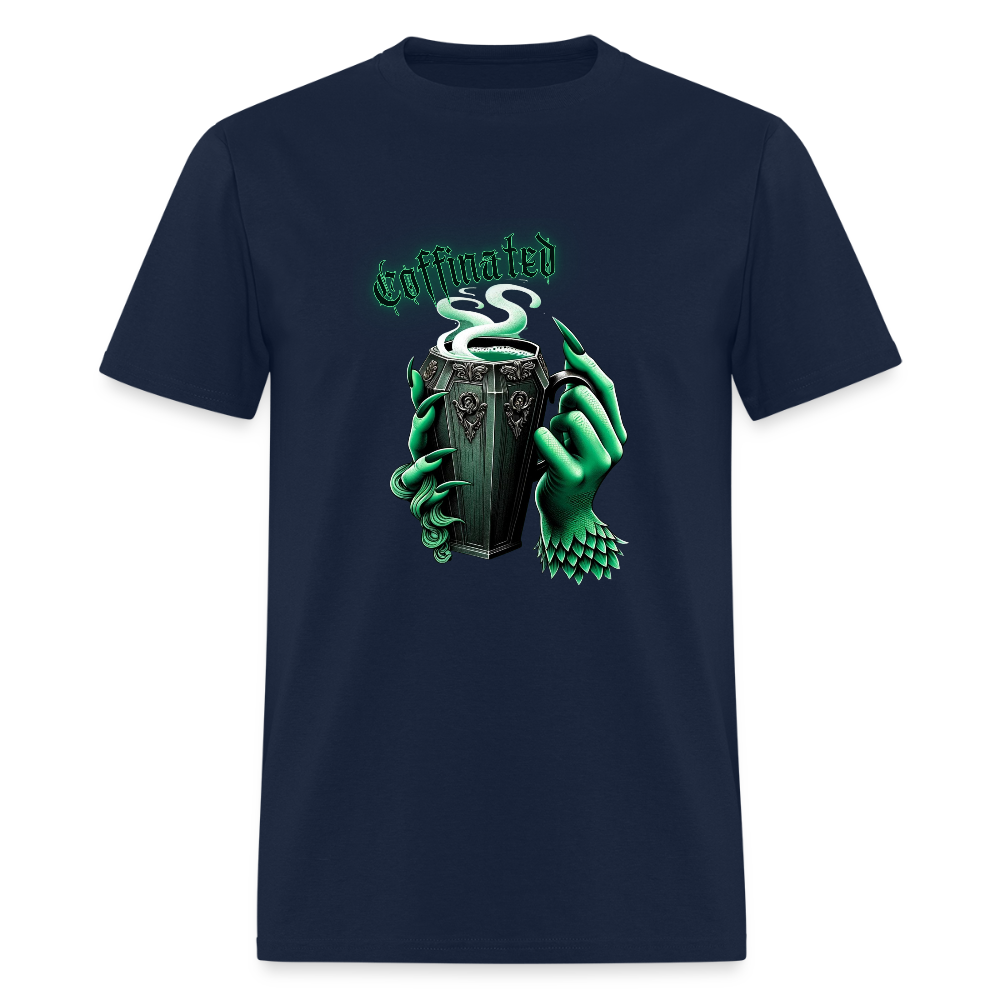 Coffinated Unisex Classic T-Shirt - navy