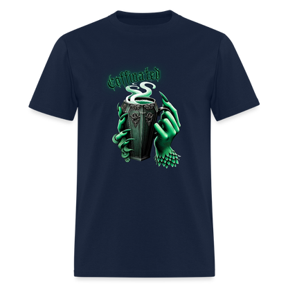 Coffinated Unisex Classic T-Shirt - navy