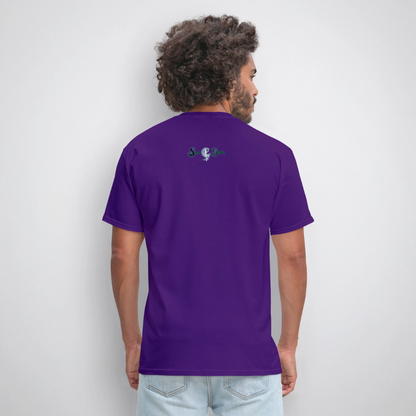 Coffinated Unisex Classic T-Shirt - purple