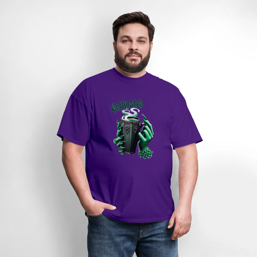 Coffinated Unisex Classic T-Shirt - purple