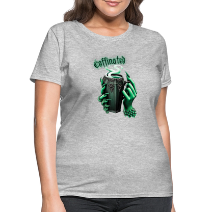 Coffinated Women's T-Shirt - heather gray