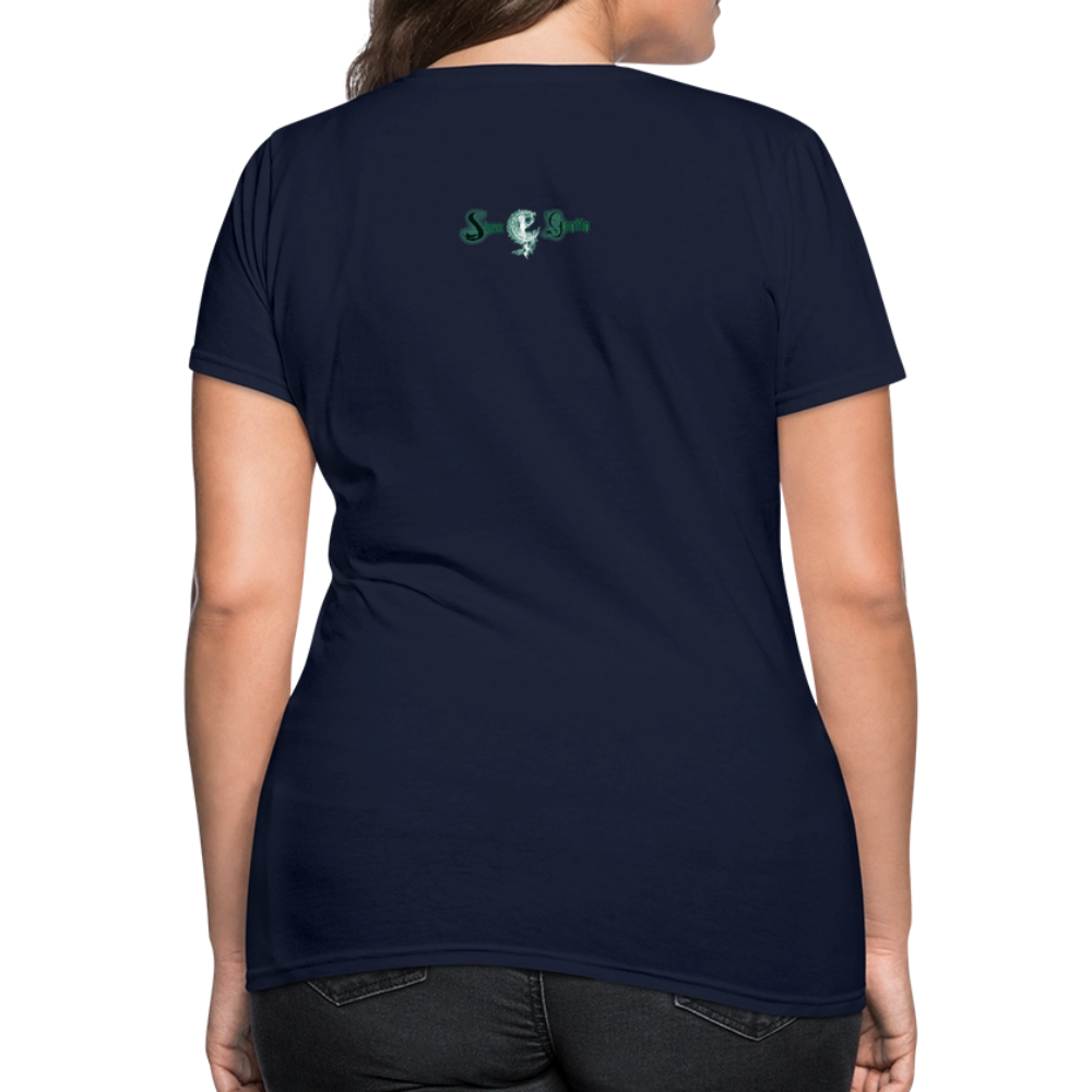 Coffinated Women's T-Shirt - navy