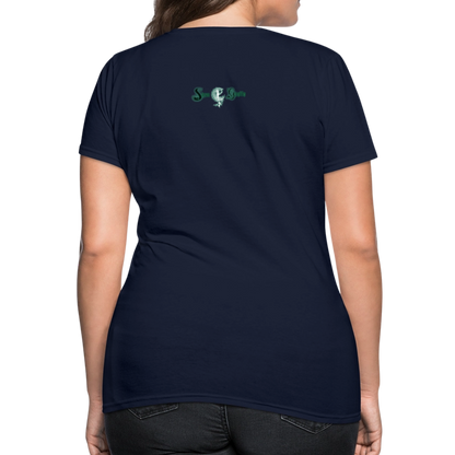 Coffinated Women's T-Shirt - navy