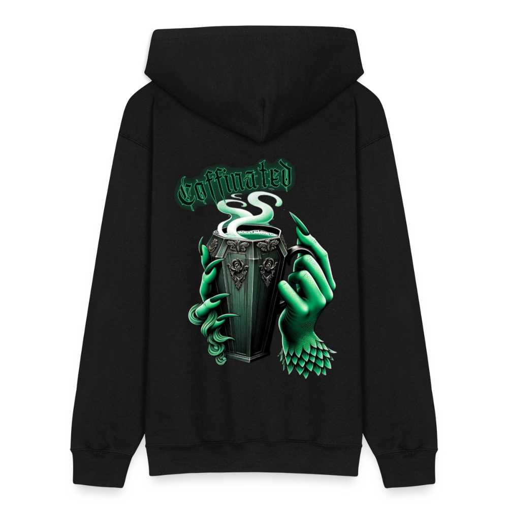 Coffinated Zip Hoodie - black