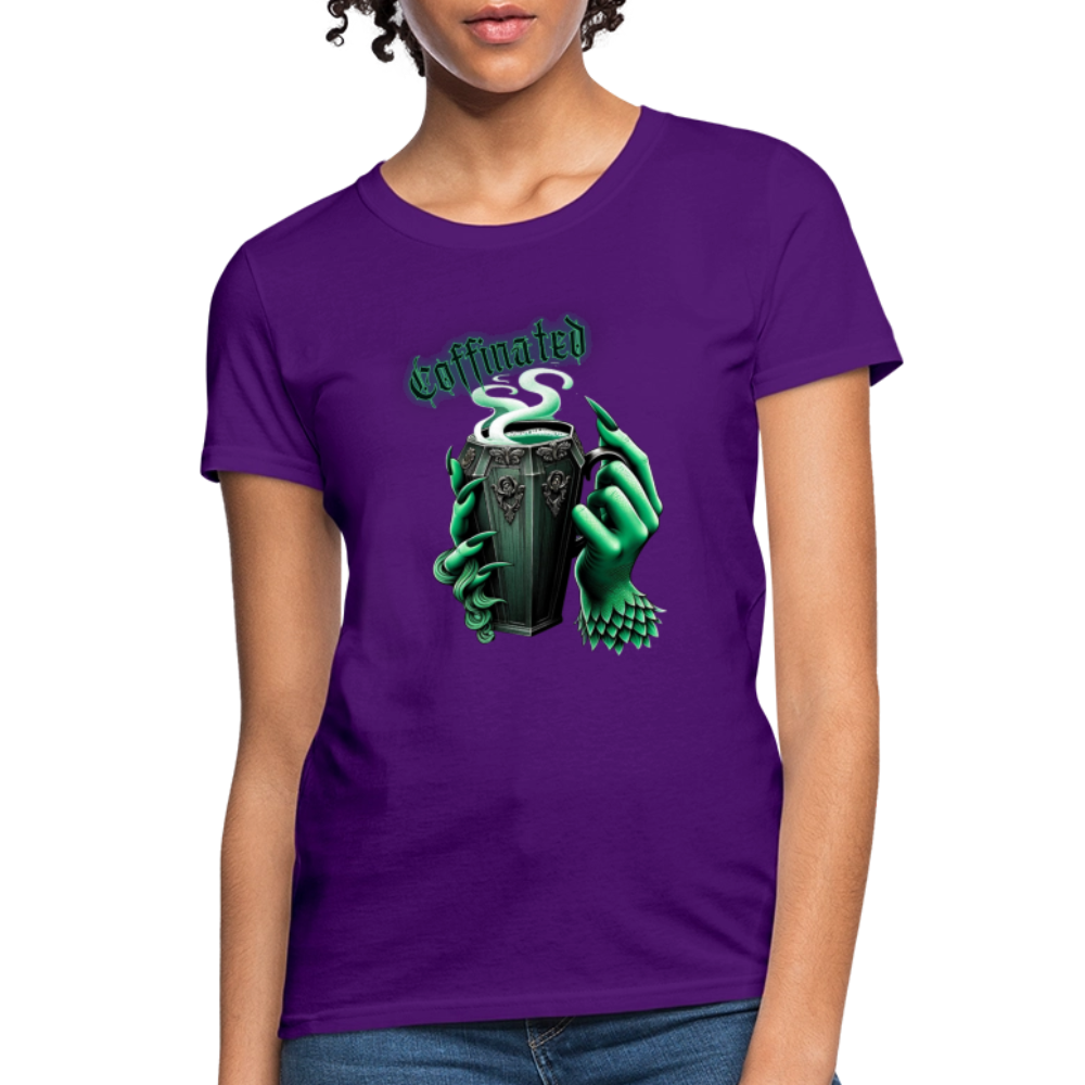 Coffinated Women's T-Shirt - purple