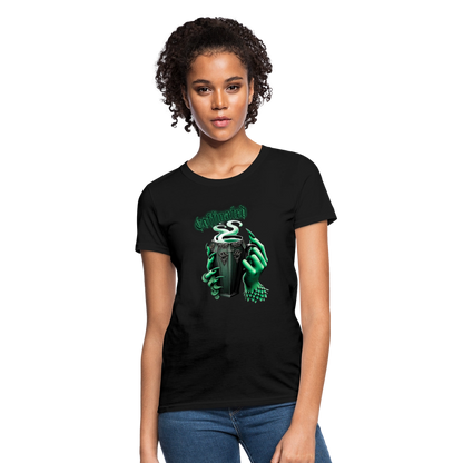 Coffinated Women's T-Shirt - black