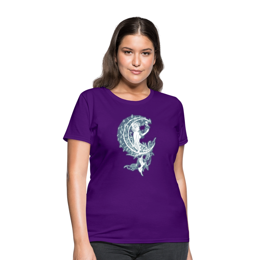 Bride of The Moon Women's T-Shirt - purple
