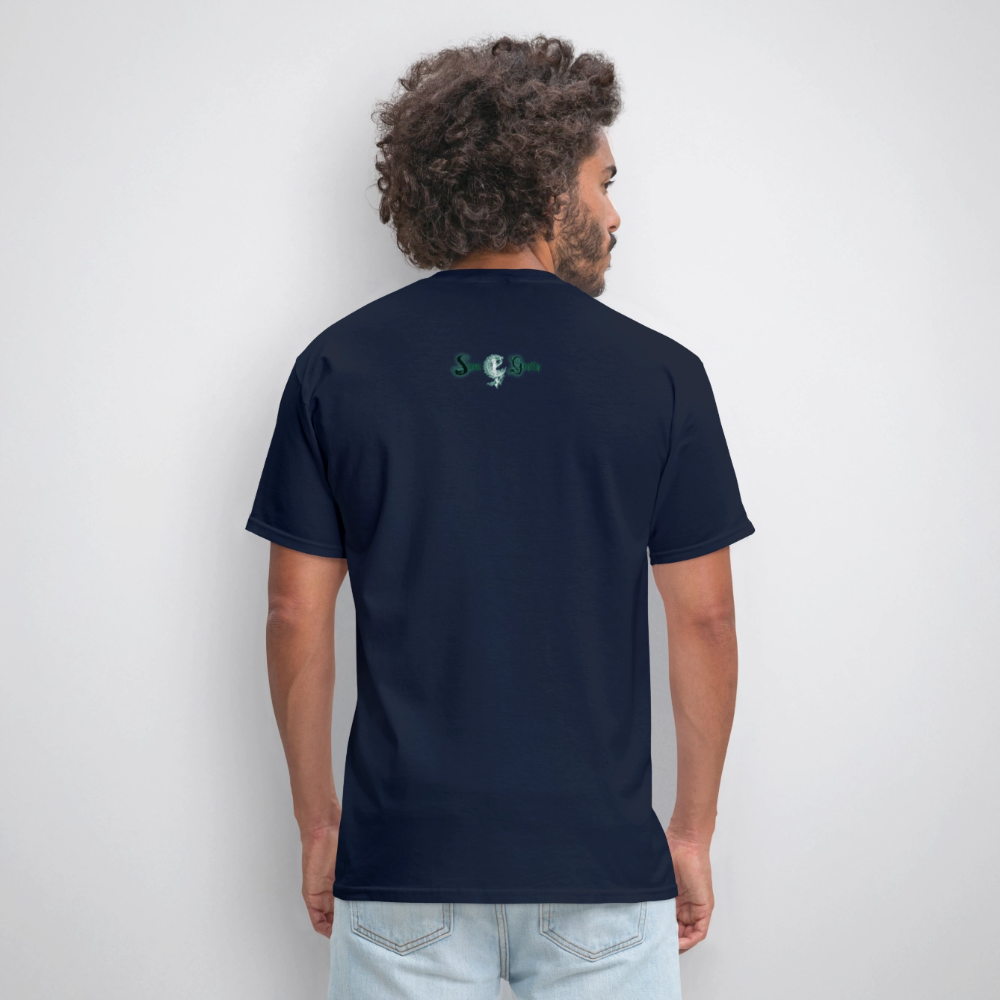 Coffinated Unisex Classic T-Shirt - navy