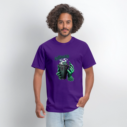 Coffinated Unisex Classic T-Shirt - purple