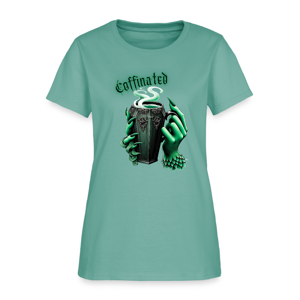 Coffinated Women's T-Shirt - aquatic