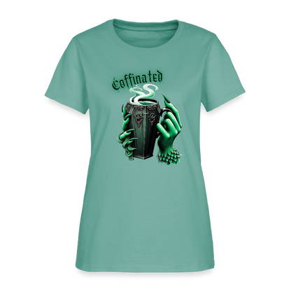 Coffinated Women's T-Shirt - aquatic