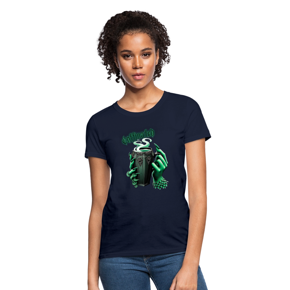 Coffinated Women's T-Shirt - navy