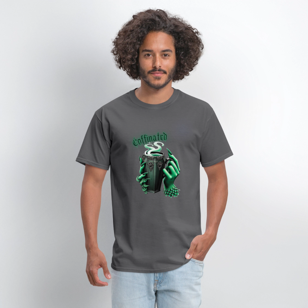 Coffinated Unisex Classic T-Shirt - charcoal