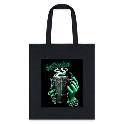 Coffinated Tote Bag - black