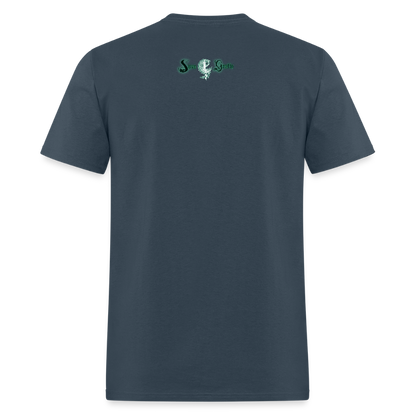 Coffinated Unisex Classic T-Shirt -  blue dusk