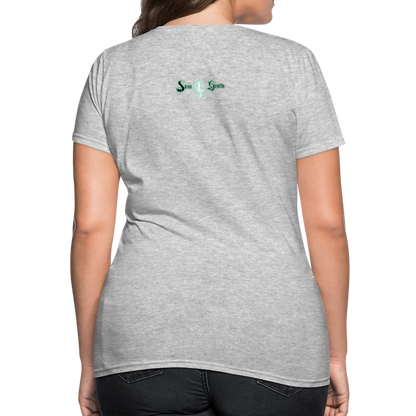 Coffinated Women's T-Shirt - heather gray