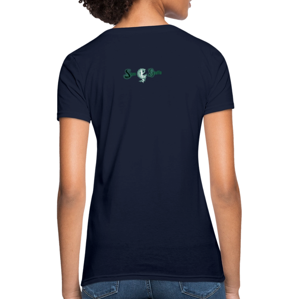Coffinated Women's T-Shirt - navy
