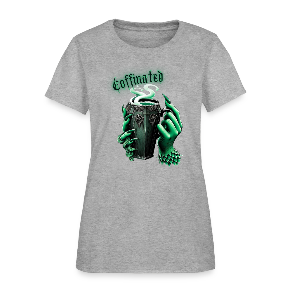 Coffinated Women's T-Shirt - heather gray