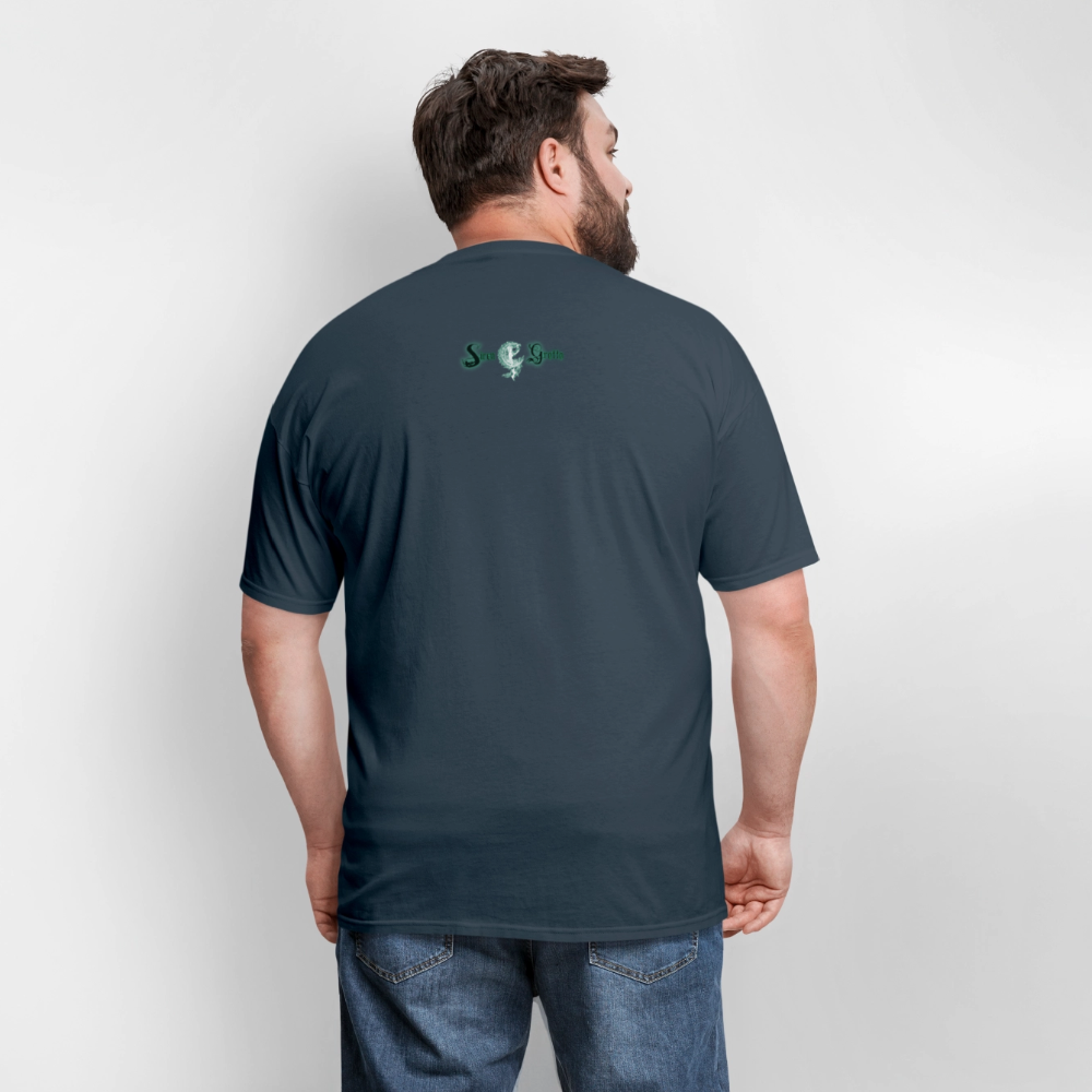 Coffinated Unisex Classic T-Shirt -  blue dusk