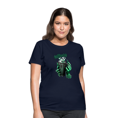 Coffinated Women's T-Shirt - navy