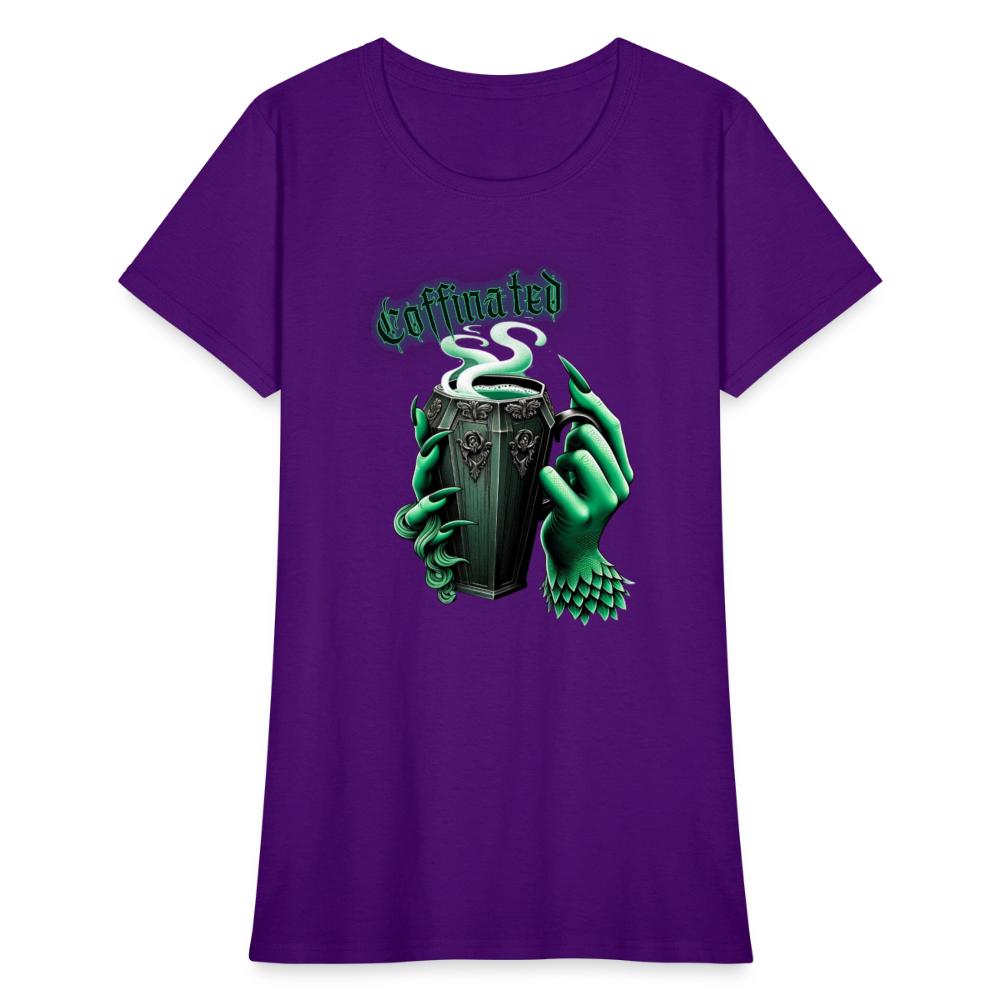 Coffinated Women's T-Shirt - purple