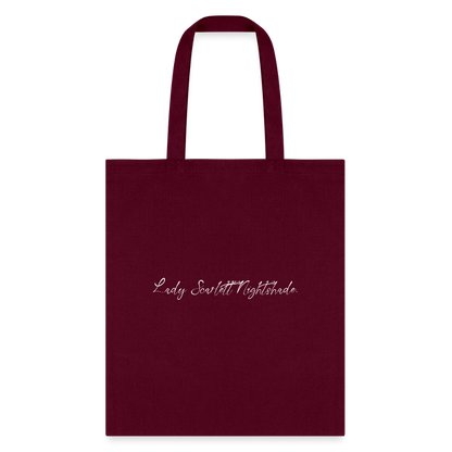 Efficiency, Enterprise Book Bag - burgundy