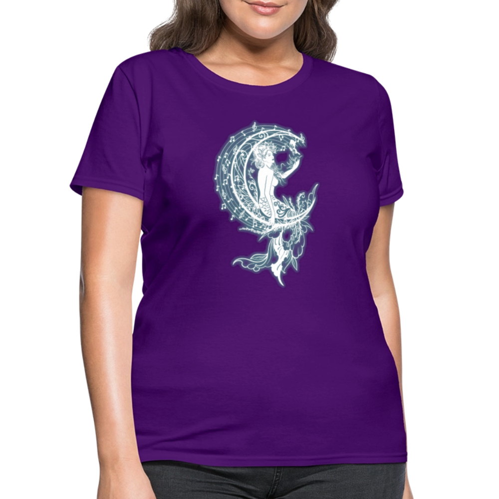 Bride of The Moon Women's T-Shirt - purple